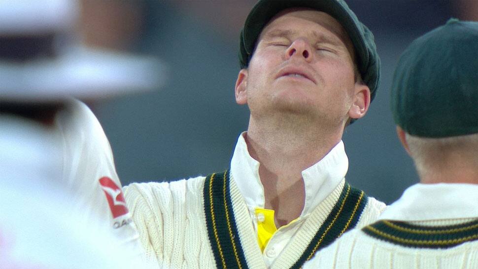 Ashes, 2nd Test: Watch Steve Smith&#039;s epic reaction after wasting two reviews in three balls
