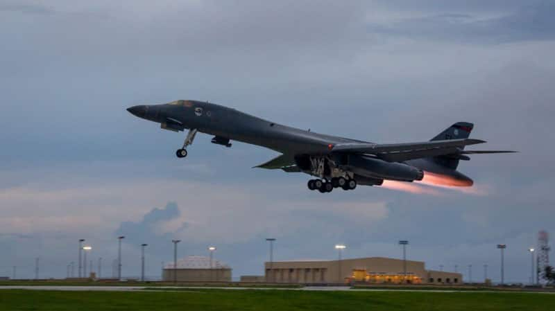 B-1B bomber joins US-South Korea drills as tensions escalate