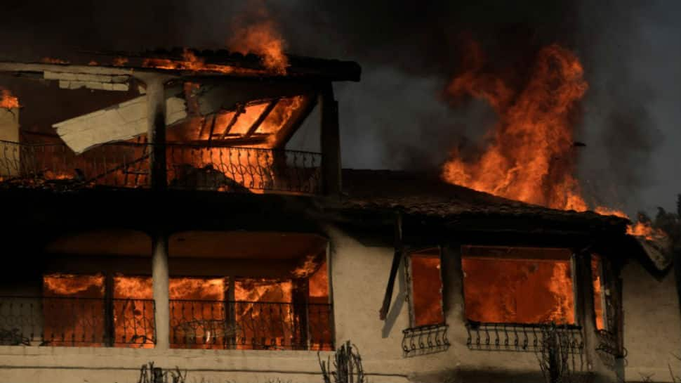 Luxury in flames: Massive fire turns posh Los Angeles to ashes