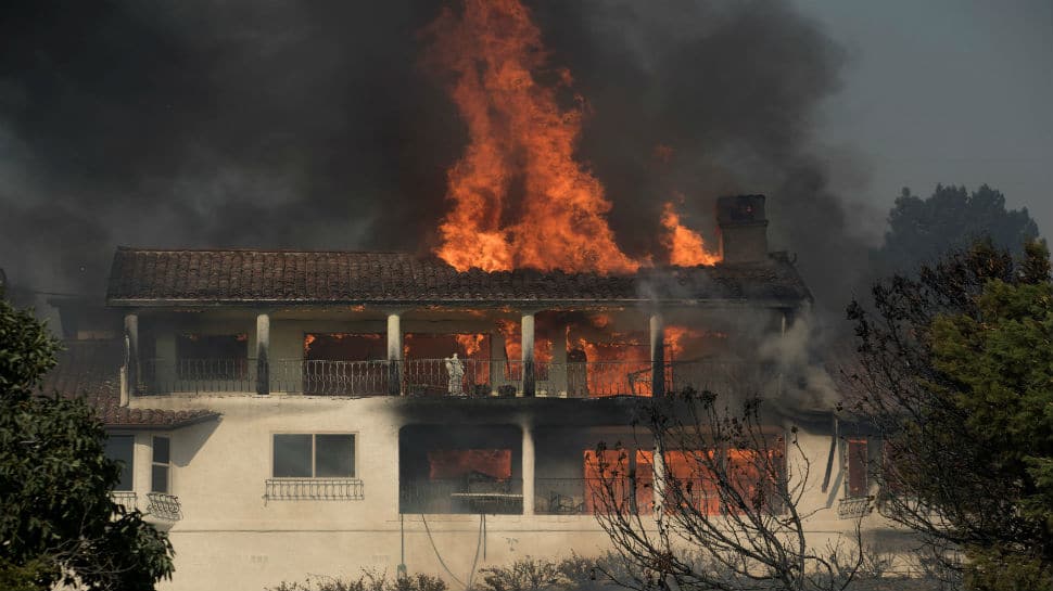 Luxury in flames: Massive fire turns posh Los Angeles to ashes