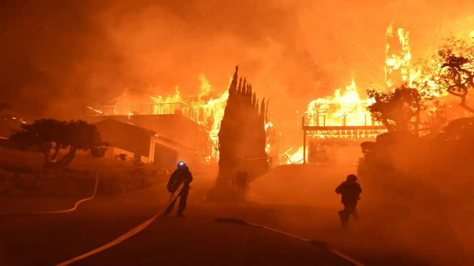 Luxury in flames: Massive fire turns posh Los Angeles to ashes