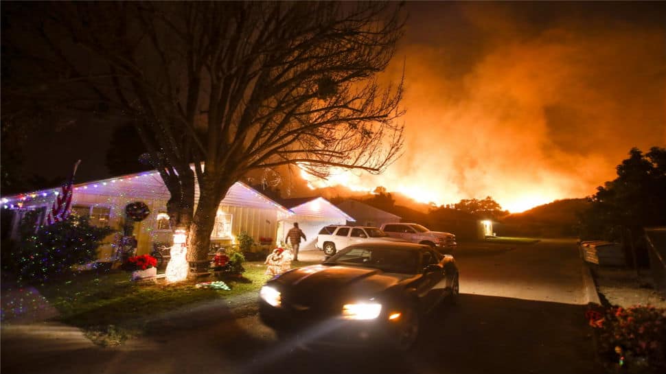 Luxury in flames: Massive fire turns posh Los Angeles to ashes