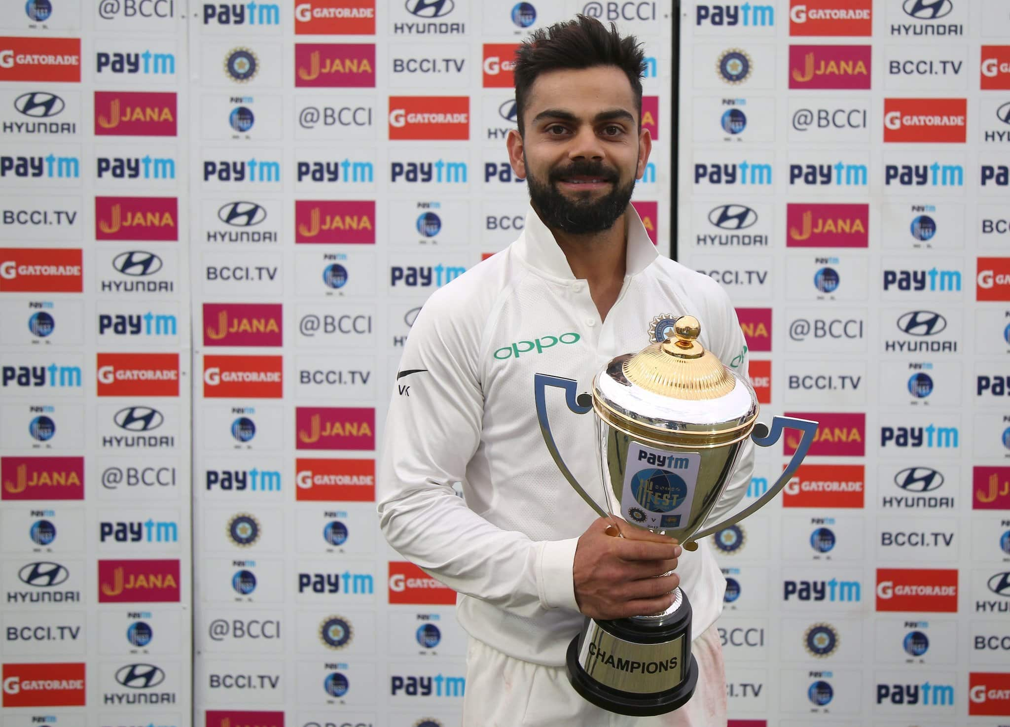 Virat Kohli grabs second position in ICC Test rankings