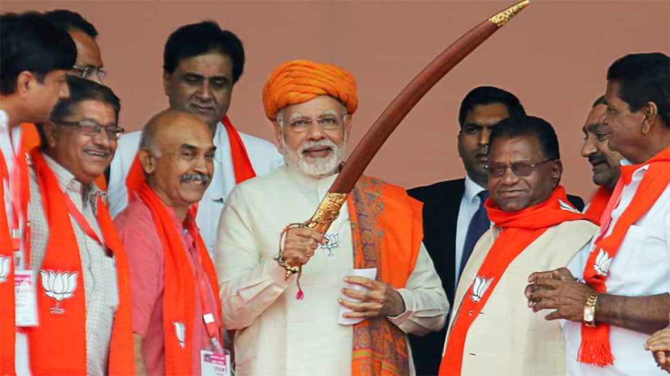 Modi attacks Congress, says why does Kapil Sibal wants to prolong Ayodhya case