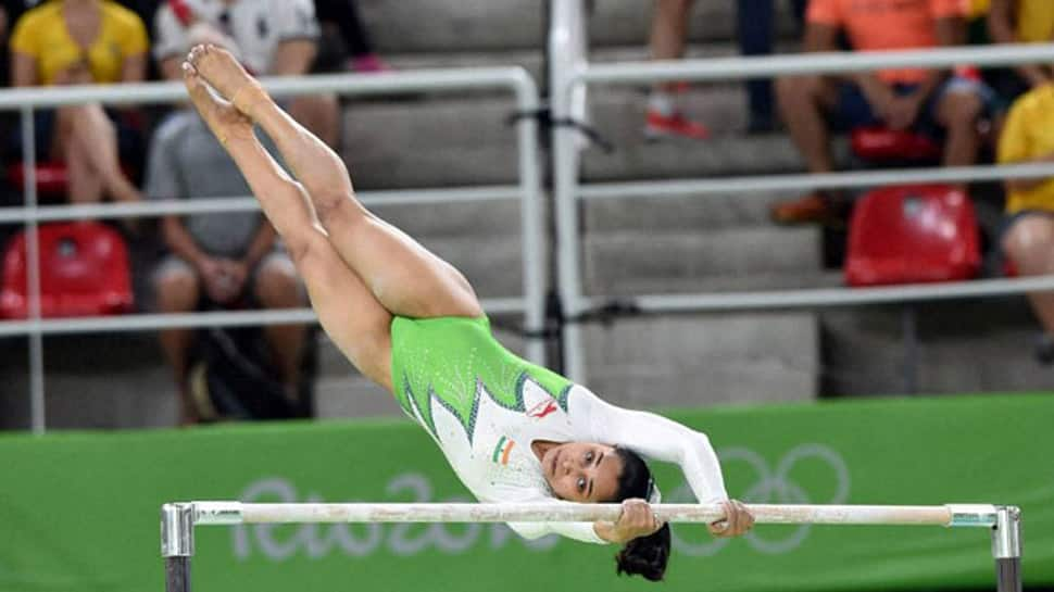 Gymnast Dipa Karmakar fit but coach Bishweshwar Nandi will take CWG call in March