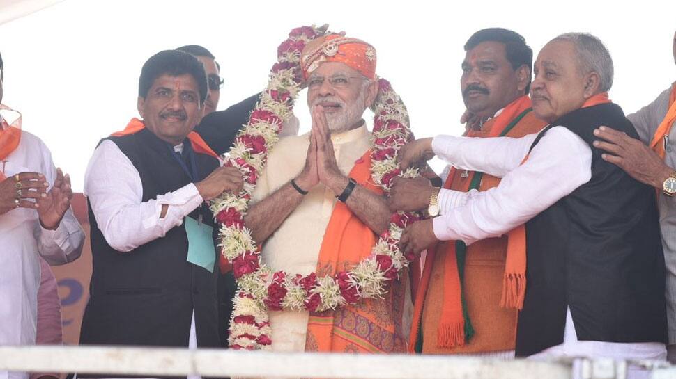 PM Modi&#039;s campaign in Gujarat on Saturday: In Pics