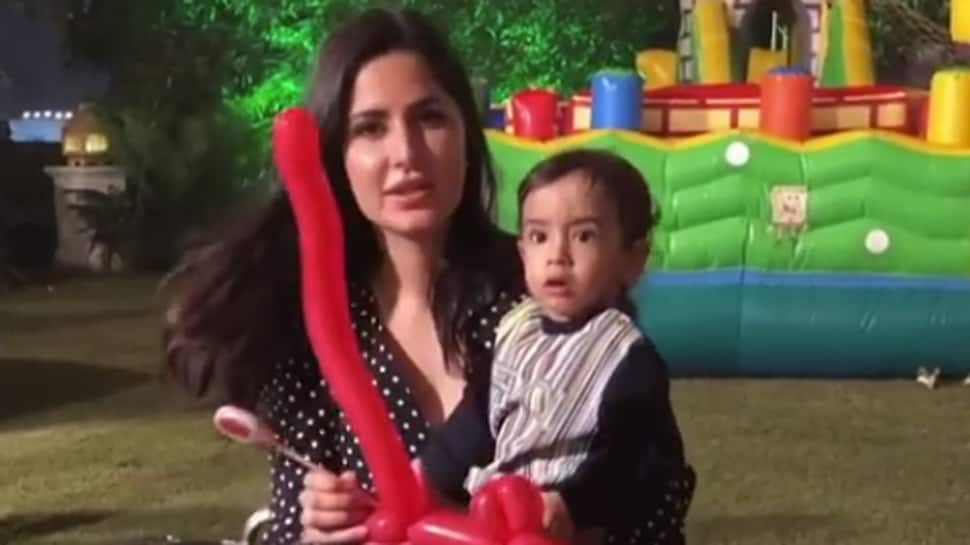 Katrina Kaif takes Salman Khan&#039;s nephew on a train ride—Watch