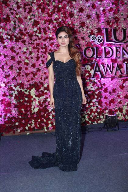 Actress Mouni Roy at the red carpet of 