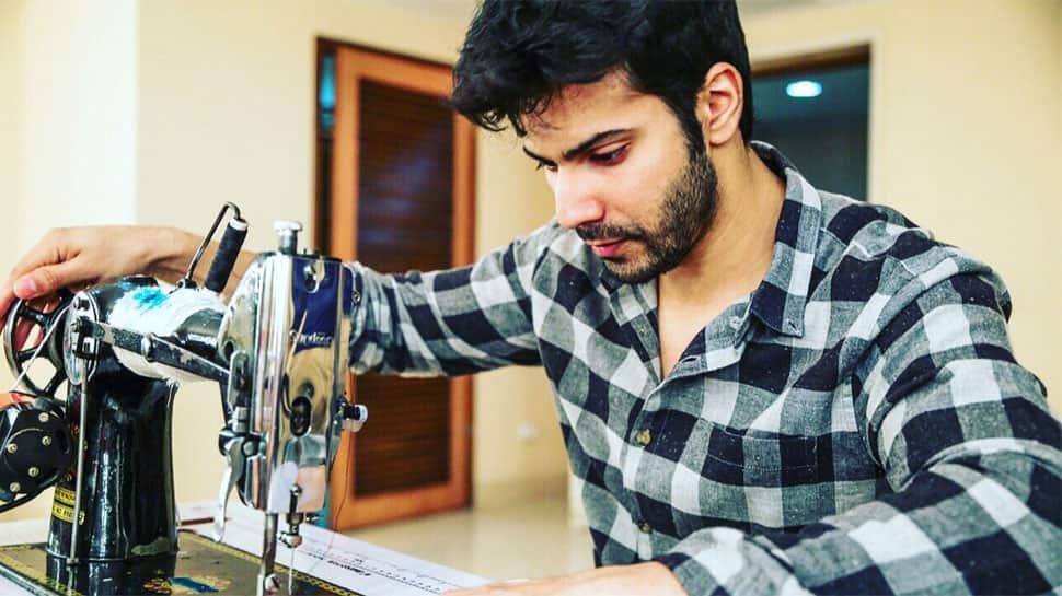 Varun Dhawan begins 'Sui Dhaaga' prep with stitch work—Pics