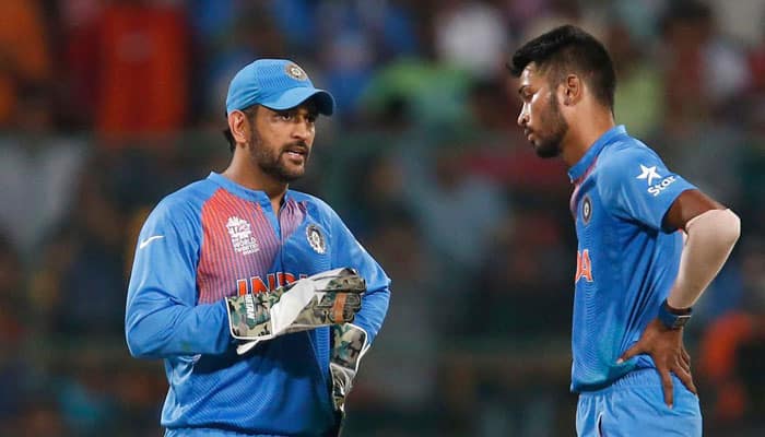 Watch: MS Dhoni beats Hardik Pandya in 100m dash