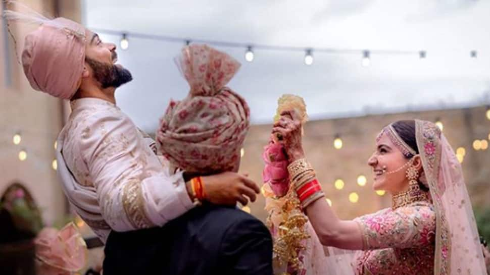 Virat Kohli and Anushka Sharma get a ‘sandy’ wedding gift – See Pics