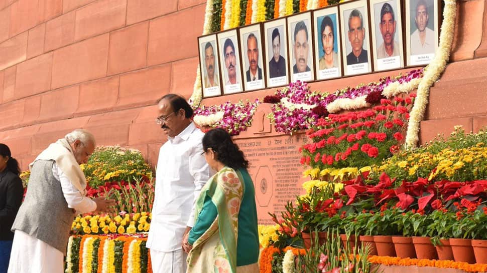2001 Parliament attack anniversary: President Kovind, PM Modi lead tributes for fallen heroes