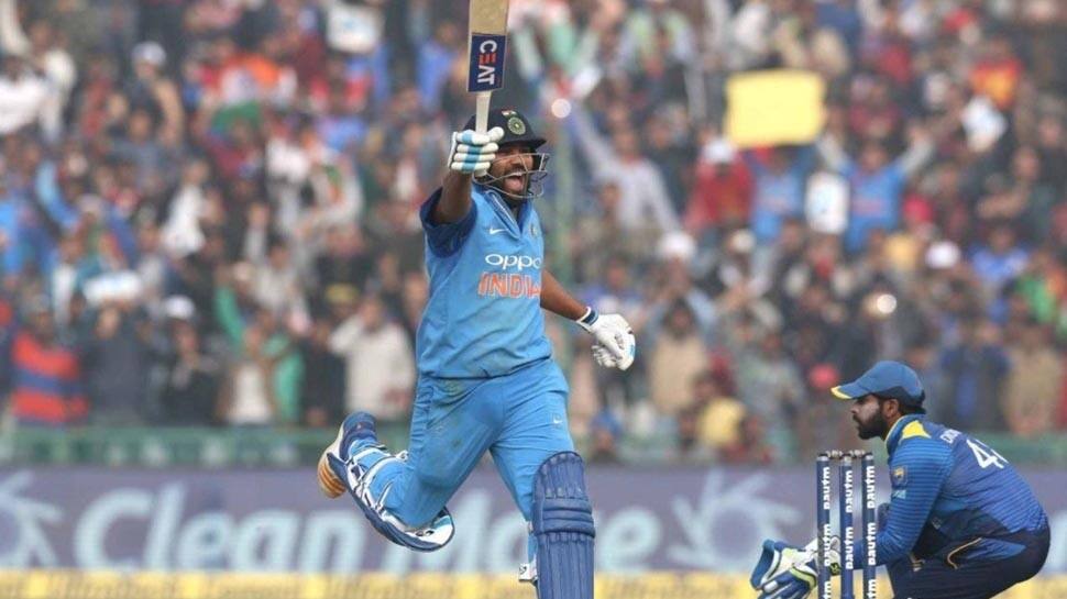 Twitter explodes as Rohit Sharma hits a double ton against Sri Lanka