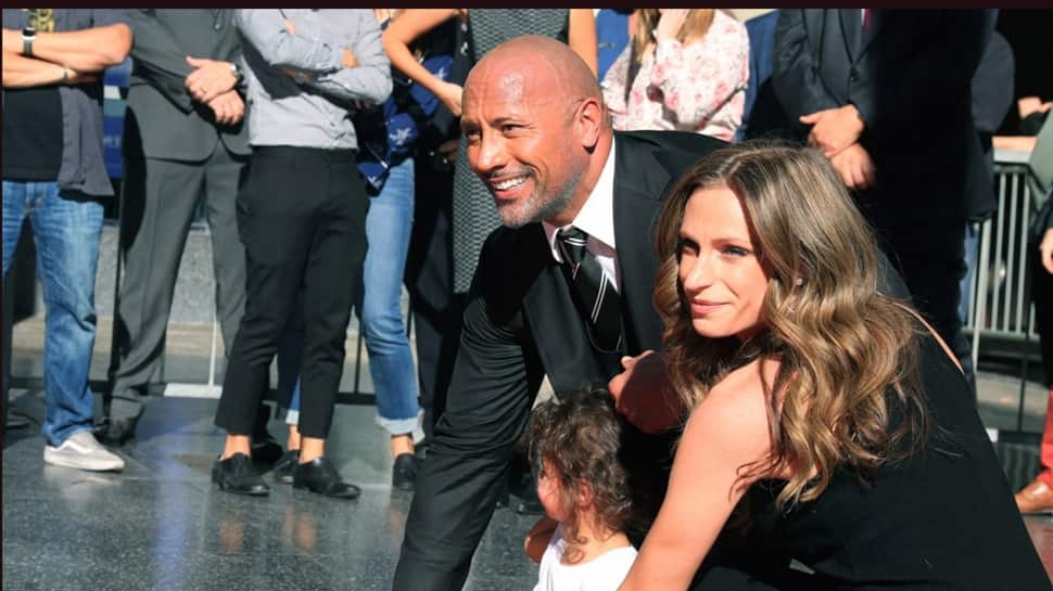 Wrestler turned actor Dwayne &#039;The Rock&#039; Johnson receives star on Walk of Fame