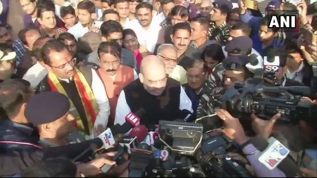 Gujarat polls: Amit Shah urges voters to participate in &#039;celebration of democracy&#039;