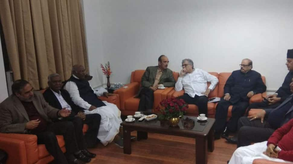 Opposition leaders meet ahead of Winter Session of Parliament