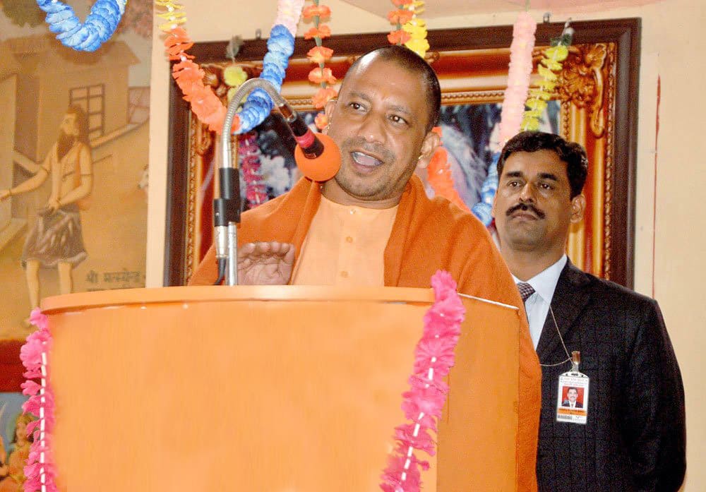 Yogi Adityanath effect: In a first, non-veg food off plates at annual IAS event