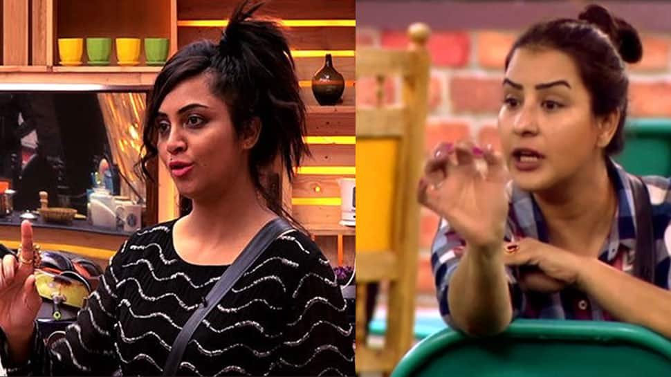 Bigg Boss 11: Arshi Khan and Shilpa Shinde&#039;s battle of words continues for captaincy! Watch