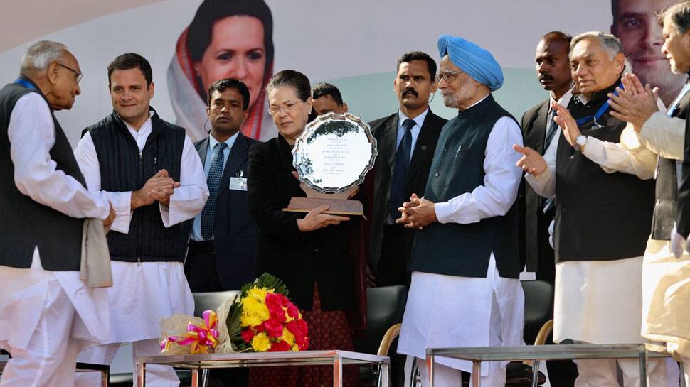 Sonia Gandhi turns nostalgic, strikes a personal chord in last speech as Congress chief