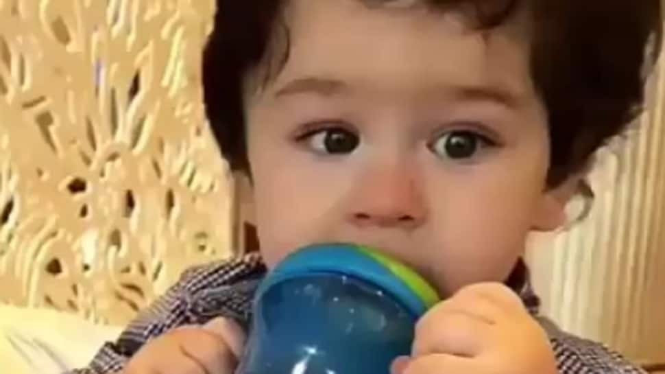 Taimur Ali Khan&#039;s latest video is too cute to miss—Watch