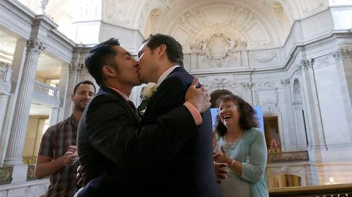 Australia&#039;s first same-sex couples get married