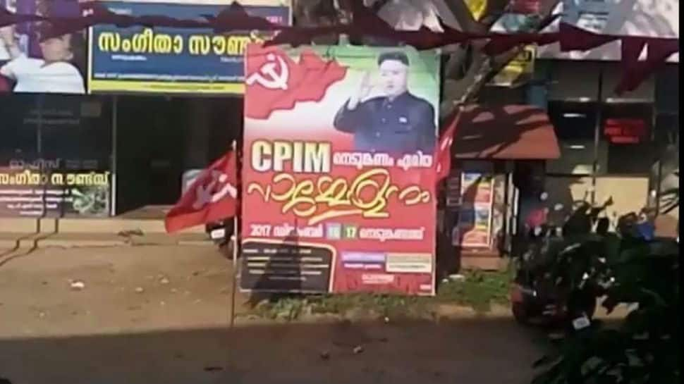 Sambit Patra tweets CPM poster with Kim Jong, asks if Left will launch missiles on BJP offices