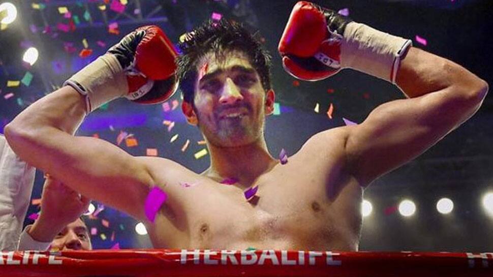 Undefeated Vijender Singh aims 10-0 against Ernest Amuzu