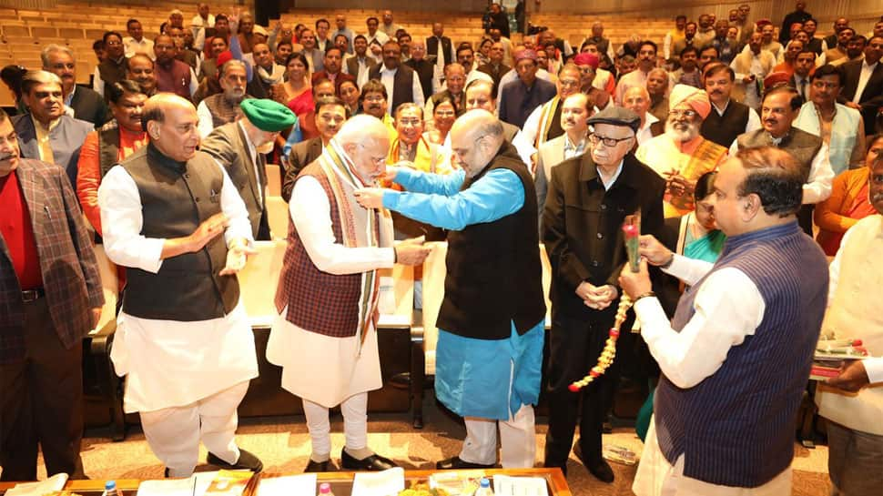 BJP parliamentary party meets after Assembly elections - In Pics