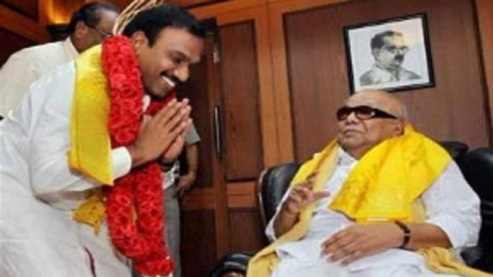 A Raja&#039;s emotional letter to Karunanidhi: Place 2G verdict at your feet with gratitude