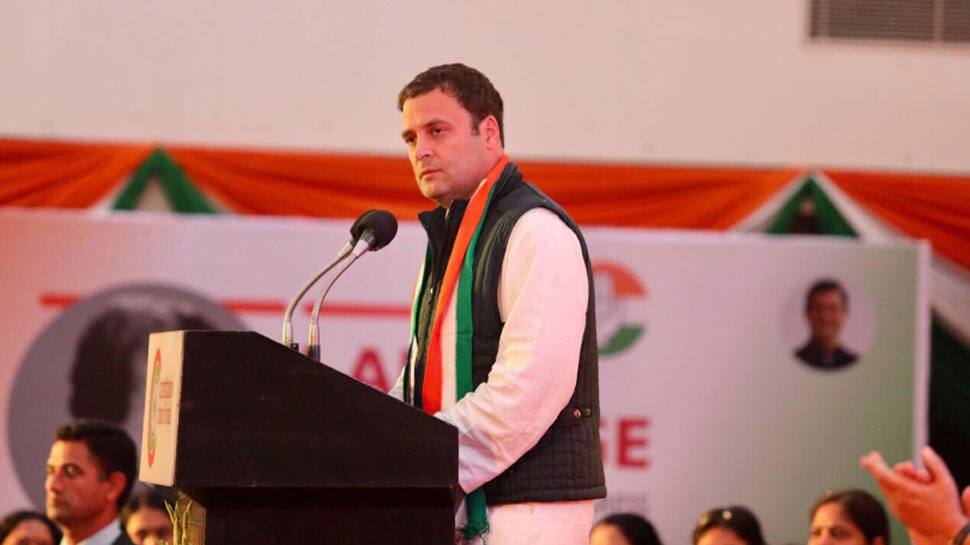 Rahul Gandhi offers prayers at Somnath temple in Gujarat