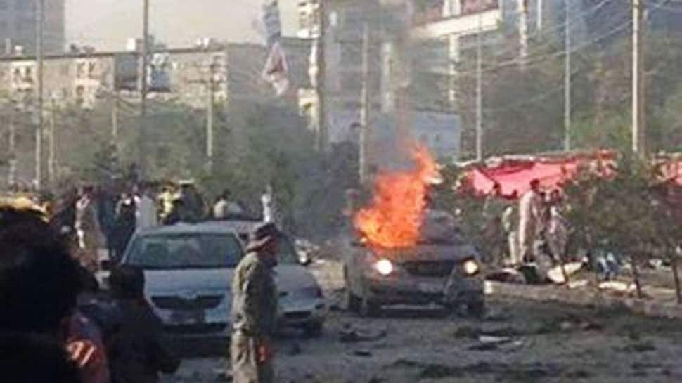 Blast in Afghan&#039;s Kabul close to intelligence agency