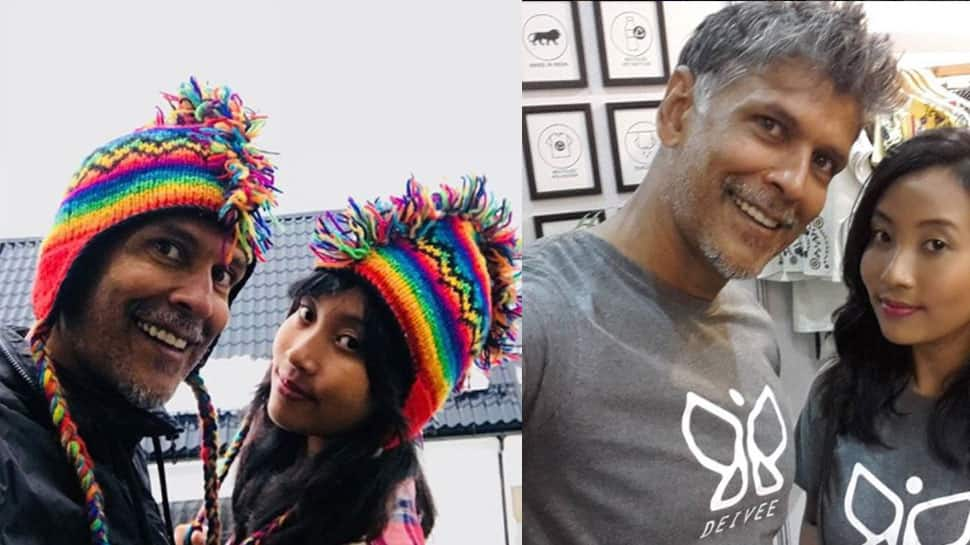 Milind Soman and girlfriend Ankita Konwar run barefoot in Goa—Pic inside