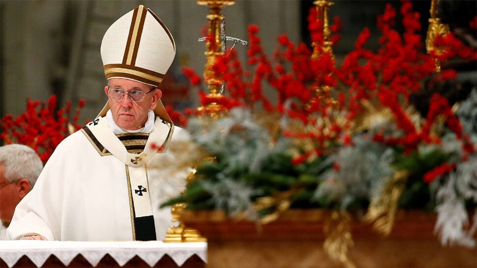 Mideast needs two-state solution, Pope says in Christmas message