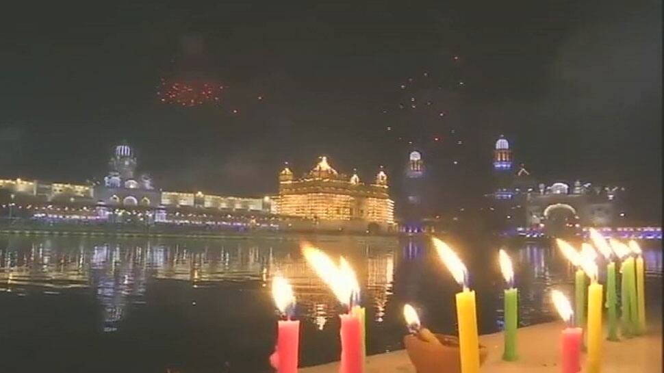 Watch: Celebrations at Amritsar&#039;s Golden Temple on 350th birth anniversary of Guru Gobind Singh