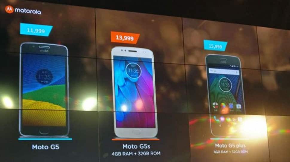 Motorola Moto G5S,  G5S Plus and Moto Z2 Play