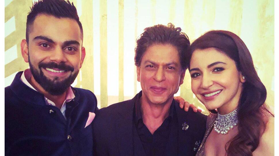 Shah Rukh Khan shakes a leg with Anushka Sharma, Virat Kohli – Watch