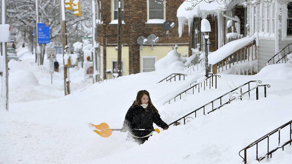 Snow emergency declared in US town Erie after huge storm