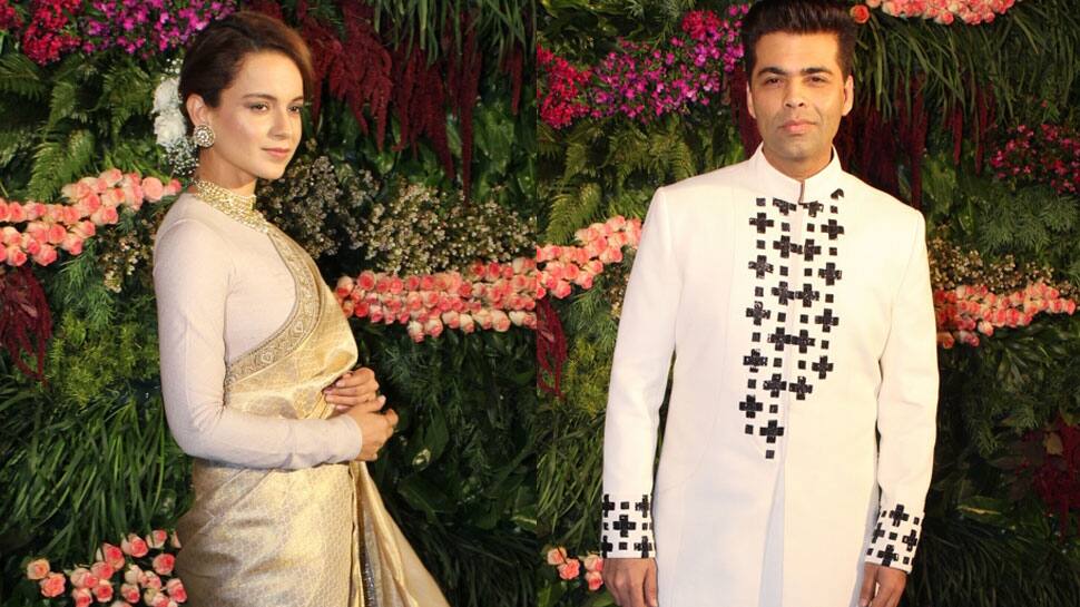 Virat Kohli – Anushka Sharma reception: Kangana Ranaut and Karan Johar at the venue at the same time – Know what happened next