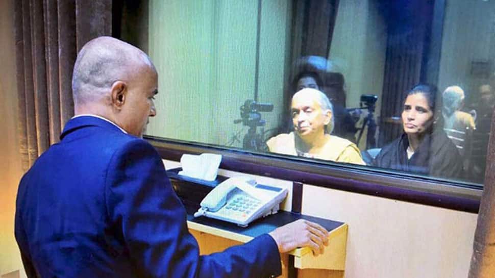 Sushma Swaraj explains how Pakistan&#039;s theory of &#039;chip in shoe&#039; of Jadhav&#039;s wife is farce