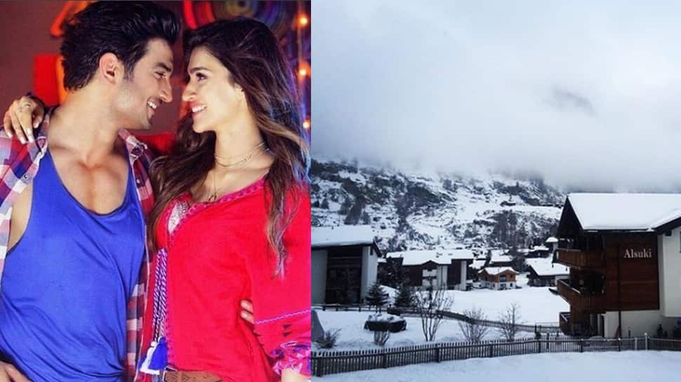 Raabta co-stars Sushant Singh Rajput and Kriti Sanon on a holiday in Alps—See pics