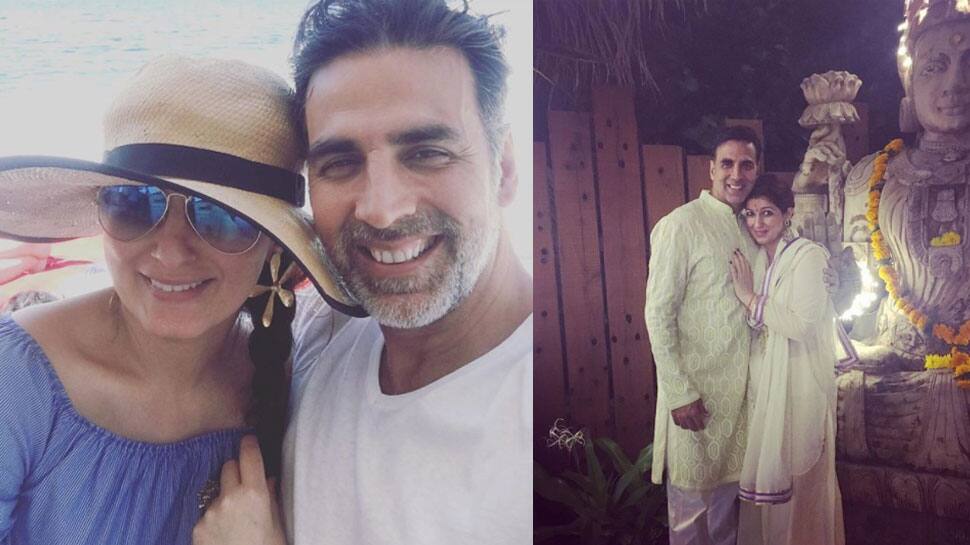 Akshay Kumar shares an adorable post on wifey Twinkle Khanna&#039;s birthday! See pic