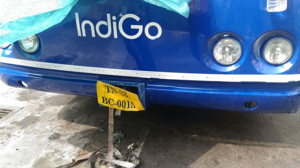 IndiGo passenger bus catches fire at Chennai airport, no injuries 