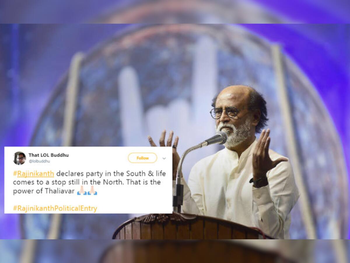 Rajini fever gets political: Gifs and jokes flood Twitter as ...