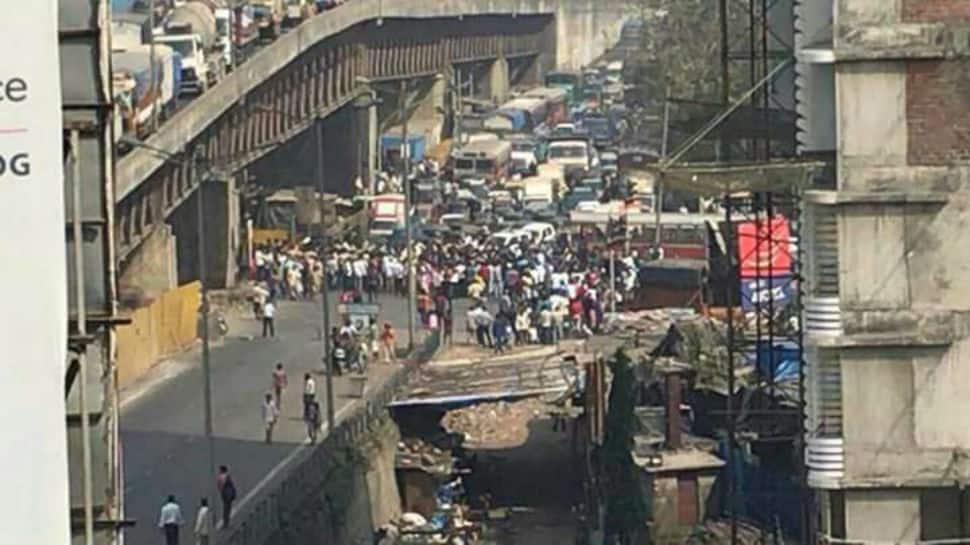 Dalit protest throws traffic out of gear in Mumbai and Pune; Riot police called in
