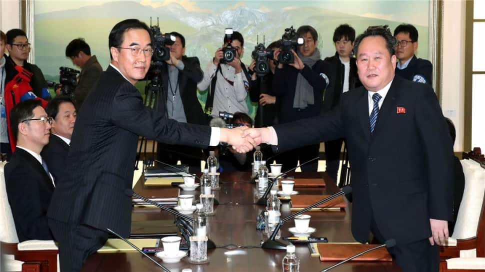 South and North Korea begin first official talks in two years