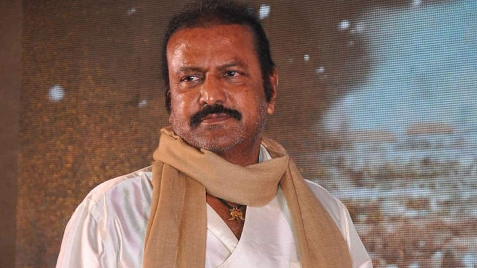 Mohan Babu films thrilling action scene for &#039;Gayatri&#039;