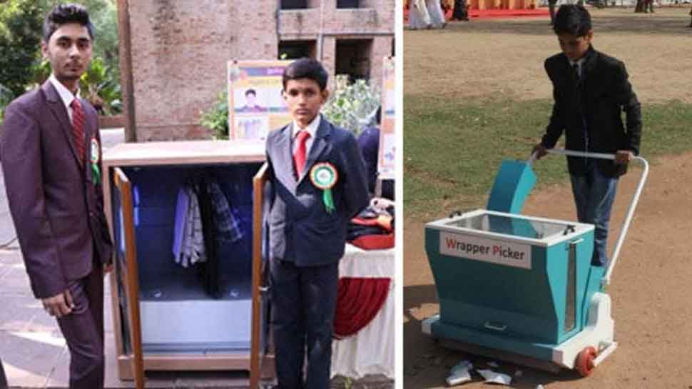 Young brothers invent unique litter-picking machine, win multiple national awards