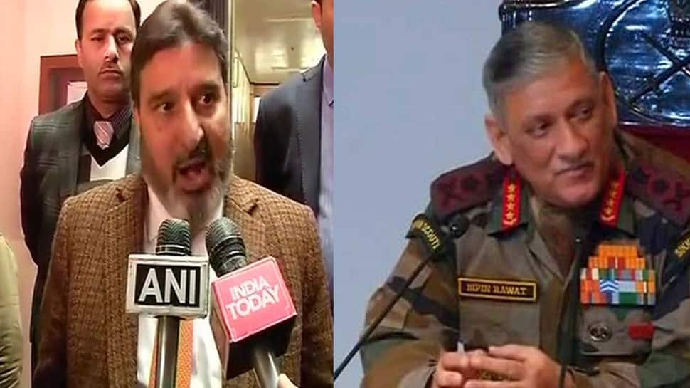 J&amp;K minister hits back at Army Chief, says don&#039;t meddle in state&#039;s education system 