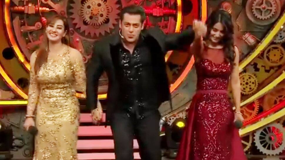 Bigg Boss 11 grand finale: Shilpa Shinde’s winning moment with Salman Khan– Watch