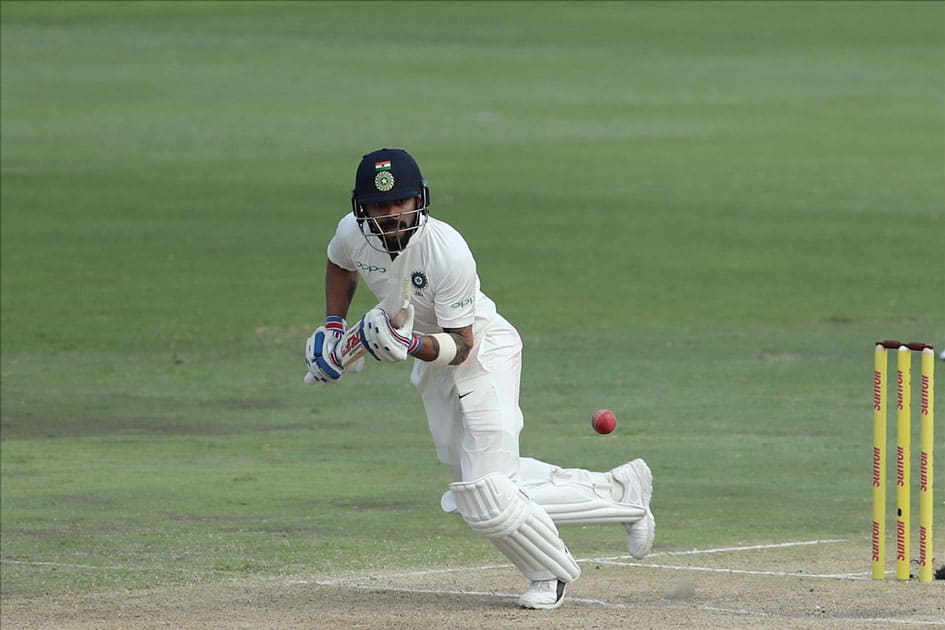 Indian captain Virat Kohli in action during the second day of the second Test match between South Africa and India at the Supersport park Cricket Ground in Centurion, South Africa.